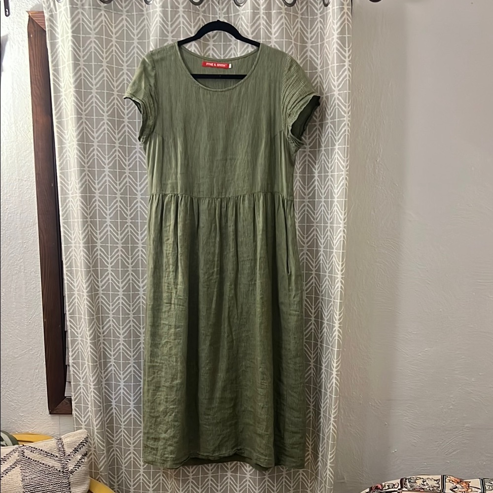 No. 17 Full Length Linen Tea Dress
